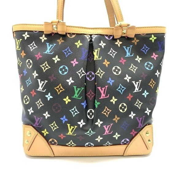 Louis Vuitton Multicolor Charline MM Noir Hand Bag - Picture 2 of 9
